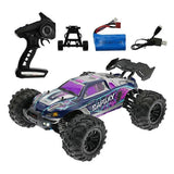 (Purple) Exquisite Model Off-road Vehicle Remote Control Car High Speed Vehicle Model