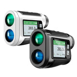(White) 6x charging Golf Laser rangefinder telescope for altitude and Angle measurement