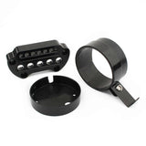 Side Mount Speedometer Relocation Bracket with Handlebar Clamps Kit for 883 1200 Iron 48 Roadster 72