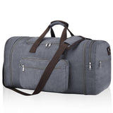 60L Duffle Bag for Men, Large Expandable Canvas Duffel Bag for Travel