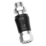 Scuba Diving Regulator Adaptor 9/16 Thread Connector with on Off Switch BCD Valve Medium Pressure Replacement,Style C