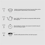 Coffee Cupping Bowls 200 Ml Coffee Cup Stackable for Coffee Enthusiasts Coffee Shop Office Reduce Heat Loss