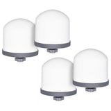 4Pack Replacement Ceramic Dome Water Filter 0.2 to 0.5micron for Countertop Portable Water Purification System