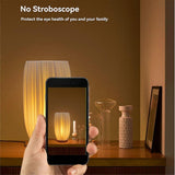 Bedside Lamps for Nightstand Lamp Vintage Striped Small Night Light Lamp for Study & Decoration,Breeze D