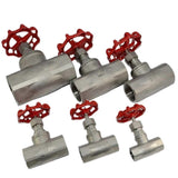 1/2' 3/4' 1' 11/4' Female Thread Stainless Steel Globe Valve High Temperature Water Needle Valve 1pcs(1')