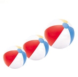 (51mm) 3 Pieces 61cm Beach Ball Swimming Pool Toy Small Inflatable Ball