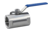 Valve 1/2 11/2 2 Stainless Steel Cantonese Style Ball Valve Steam High Temperature (Specification : 2')