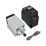 Air Cooled Spindle Motor Kit 0.55Nm 700W Brushless Motor and 600W Drive Inverter ER11A ColletAC 110V