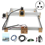 Laser Engraving Cutting Machine Small DIY Engraver Printer Desktop Cutter 40501600MW 100240VACUK Plug