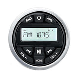 Waterproof Bluetooth Marine Digital Stereo Receiver With Mp3 Player Am Fm Radio Usb For Streaming M