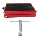 Motorcycle Jack Adjustable Scissor Lift Crank Hoist Stand Repair Lifting Platform Bracket for Bike Tractor