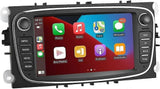 Car Radio Car Stereo Head Unit 7' Capacitive Touch Screen Car Multimedia Player GPS for Ford Focus