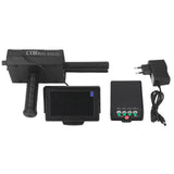 Metal Detector 1200m Range 25m Depth Underground Metal Finder with Color LCD Screen AC100240V EU Plug