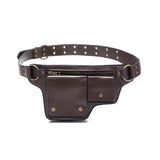 Steampunk Waist Bag Belt Purse Fanny Pack Fashion Daypack Gothic Festival Costume Hip Pouch for Women Medieval Renaissance Accessory Ref: 8241