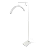 23inch 40W Half Moon LED Floor Light 27005600K Dimmable Height Adjustable Rotating Estheticians Light 100240V UK Plug