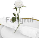 Whole 3 Tall Clear Glass Napkin Ring Bud Vase