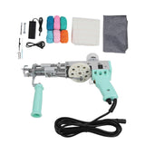 Carpet Tufting Tool Professional 2 in 1 Efficient Safe Carpet Tufting Kit for Beginners for Carpet Making DIY Crafts 100240V EU Plug