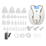 Vacuum Breast Massage Machine Professional Face Body Shaping Cupping Therapy Beauty Instrument (100240V)EU Plug