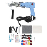 Tufting Starter Kit Cut Loop Pile 2 in 1 Adjustable Pile Height 200W Low Noise Rug Tufting Tool for Beginner 100240V AU Plug