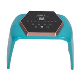 LED Photon Light Skin Rejuvenation Machine 7 Colors Moisturizing Spray Folding Photon Treatment Machine 100240V UK Plug
