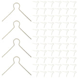 100pcs V-Shaped Metal Ornament Hooks for Christmas Trees Hanger for Balls and Eggs Xmas tree ornaments Hangers Metal Hooks for Ornaments