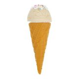 Ice Cream Cone Model Realistic Fake Waffle Cone Artificial Dessert Food For Home Shops Staging Decor Window Display Photography Home Decor White
