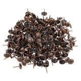 200pcs Iron Upholstery Tacks Furniture Upholstery Nails Vintage Push Pin Upholstery Tack Decorative Furniture Upholstery Tack Carpet Sofa Tack