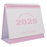 Standing Flip Calendar Minimalist 2025 Desk Planner Small Foldable Calendar For Office Desk Portable Monthly Calendar Supply