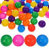 50pcs Ball Pits Balls Plastic Ocean Ball Crush Proof Plastic Bright Colors In Reusable Play Toy For Kids Summer Party Decoration Fun Centers