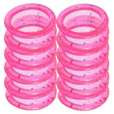 12pcs Soft Silicone Scissors Finger Ring Rubber Dog Grooming Tools for Dogs Cat Pet Grooming Kit Dog Shears for Grooming Accessory Rubber Ring