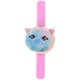Unicorn Style Slap Bracelet Wristbands Birthday Party Favor Coin Purse Slap Bracelet
