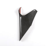 Car Fiber Center Console Side Shift Panel Rative Cover Trim For 2019 2020 2021 2022 Lhd