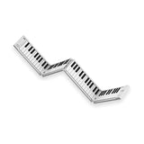 Portable folding piano | 88-key portable piano with built-in USB rechargeable battery and USB MIDI.
