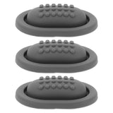 Car Water Cup Holder Limiter: 3pcs Silicone Elastic Drink Stopper Shock-Absorbing Anti-Sound Bottle Position Limiter Stabilizer For Car Cup Holder Acc