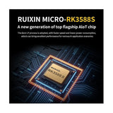 For Oranpi 5 Board+case+fan Kit Rk3588s 8-core Arm 64bit 4g Ram 8k Video Gigabit Wifi