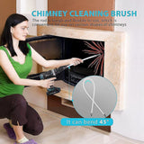 Mney Sweep Cleaning Brush Tool Kit And 8 Flexible Rods Snap Loc 45 De By For