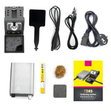 (European regulations) AC90-230V 130W T245 Soldering Iron Soldering Station Autosleep/Automatic power-offs with C245 Tip Electronics Repair