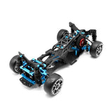 DIY RC Car Rear-Drive Drift Racing Frame for 1/10 Mini-Size RC Car Frame Drift Car Kit Version RC Frame Drift Car Kit