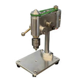 220V Mini Bench Drill 0.4-4mm Drilling Machine Watch Repair Tool Bench Drill with Speed Adjustable Power Adapter EU Plug
