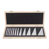 12pcs Degree Precision Ground Angle Block Set 2pcs Angle Block for Lathes Milling Machinist Tools Angle Block Gage