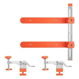 Drawer Slide Installation Jig Kit,Drawer Slide Tool,Precision Cabinet Hardware Jig,Shelf Pin Jig Hinge Jig for Cabinets