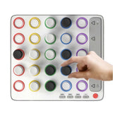 Smart Four Connected Magnetic 3D Four in A Row Game with Intelligent AI Powered App Enabled Board Game Child Gift