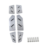 (Style B) Motorcycle Footrest Foot Pegs for BMW C400GT 2018-2023 High Performance Style A