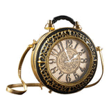 (Gold) Steampunk Crossbody Bag Costume Accessories Punk Wallet Satchel Travel Purse Green