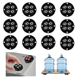 2025 Latest Model 12 Pcs Mini Caster Casters for Furniture, 360 Degree Swivel
