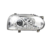 (Right) Vehicle Lighting Headlight Replacement Part Car Headlight Assembly Vehicle Accessories Upgrades for Golf III Mk3