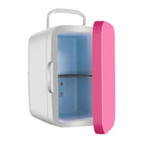 (White) 8L Mini Refrigerator Portable Thermoelectric Coolers and Warmer for Travel Office Dorms with Advanced Cooling Technology