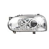 (Left) Upgrades Car Light Assembly Replacement Lamp Assembly 1H6941017D/1H6941018D Car Headlight Unit for Golf III Mk3