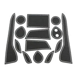 2025 Latest Model 14Pcs Groove Mats Car Non-slip Door Gate Slot Pad Cup Mat for