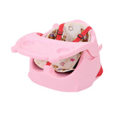 (Pink) Booster Seat Portable Baby Feeding Seat Chair Baby Feeding Booster for Chair Pink